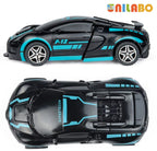 Transformable Robot Sports Car Toys, No Batteries, Educational Kids Gift, Colorful Model Vehicle for Play Learning