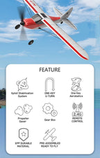 Radio Control Rc Plane with Gyro for Kids and Adults